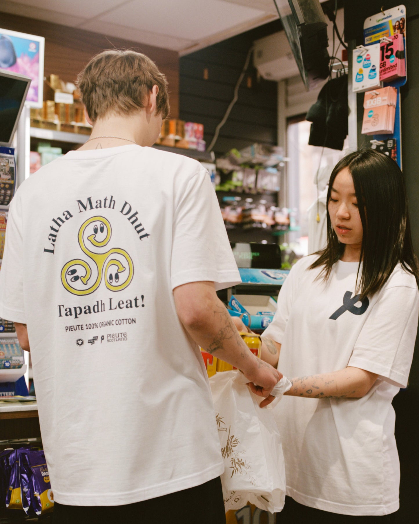 Tapadh Leat ! -White