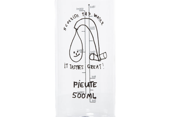 Scottish Tap Water Bottle - 500 ml - Clear