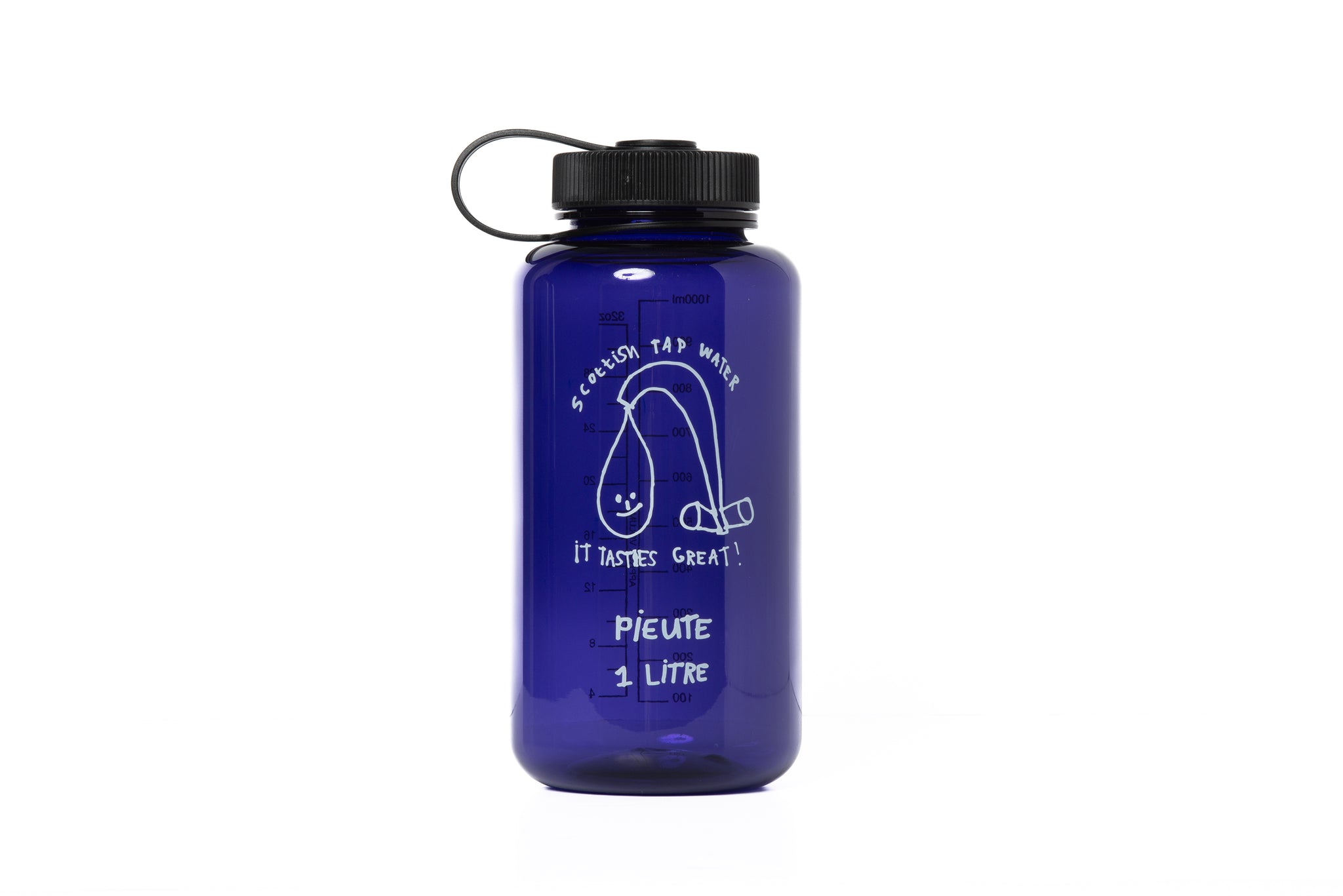 Scottish Tap Water Bottle - 1 Litre - Purple