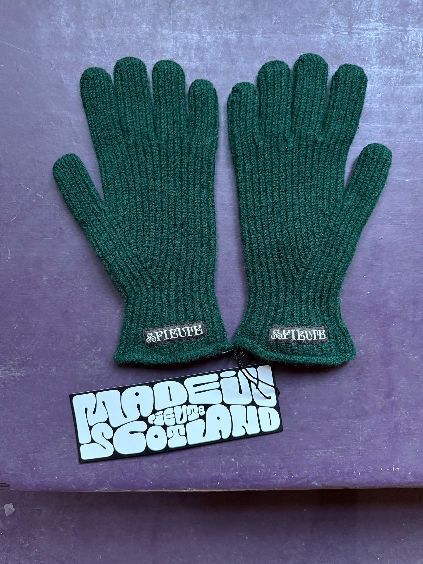 Clyde Men's Gloves - Tartan Green