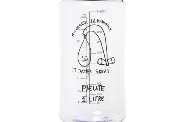 Scottish Tap Water Bottle - 1 Litre - Clear