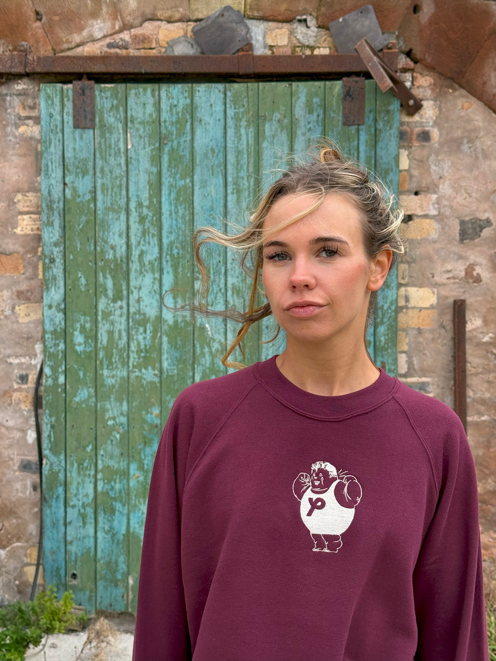 PREORDER - Fatboy - Jumper - Burgundy