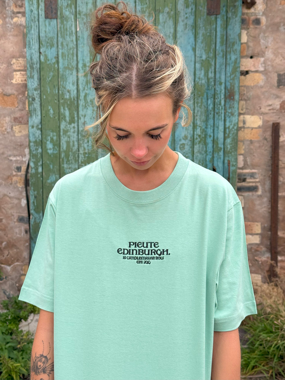 PREORDER - ShopTop - T-shirt - Misty Jade