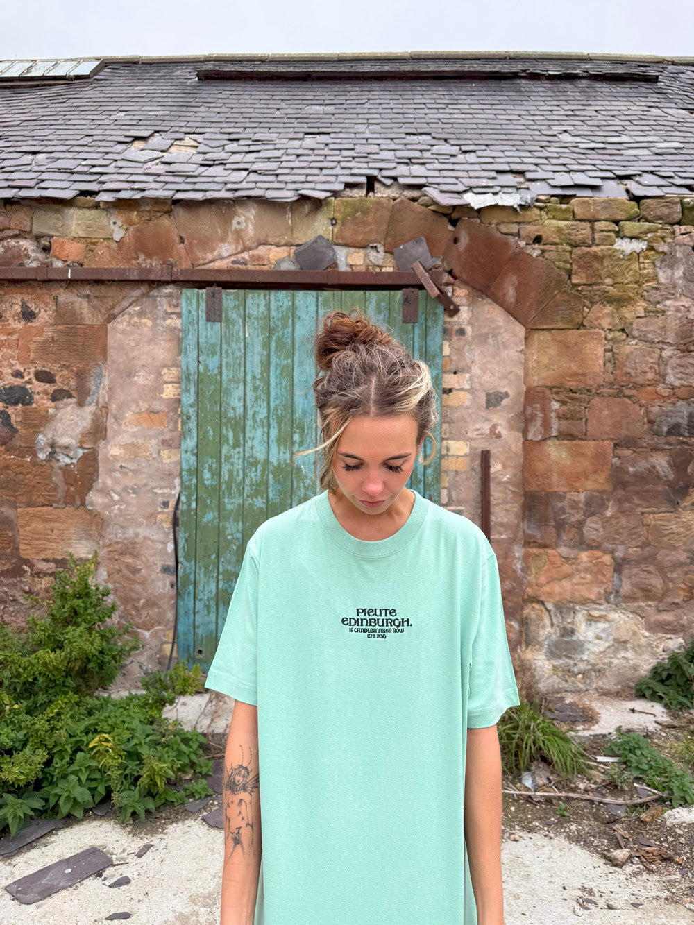 PREORDER - ShopTop - T-shirt - Misty Jade